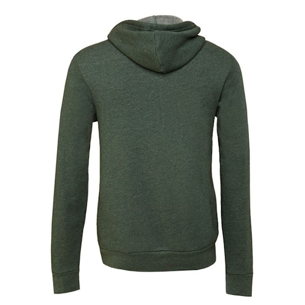 Bella + Canvas Unisex Vuxen Polycotton Pullover Hoodie M Forest Forest Green Heather M