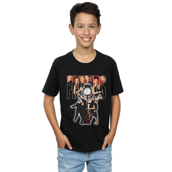 Friends Boys Script Homage T-Shirt 12-13 år Svart Black 12-13 Years