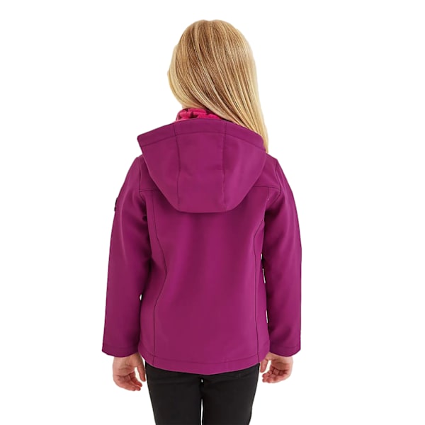 TOG24 Koroma Softshell-jacka med huva för barn 12-13 år Purple Berry 12-13 Years