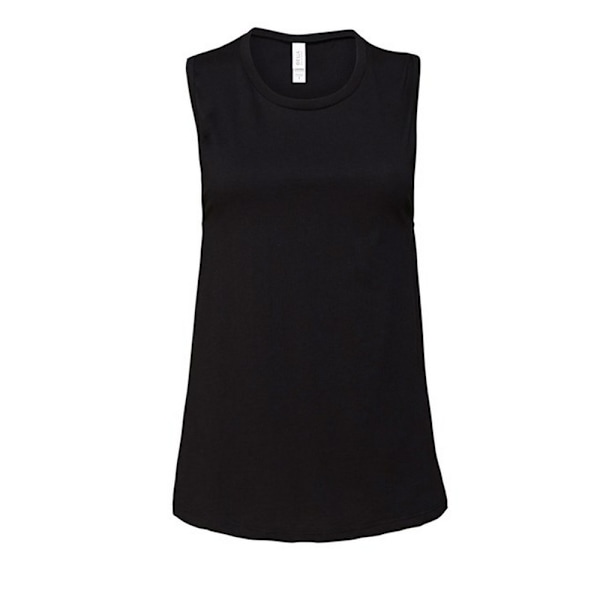 Bella + Canvas Dam/Dam Muscle Jersey Tank Top S Svart Black S