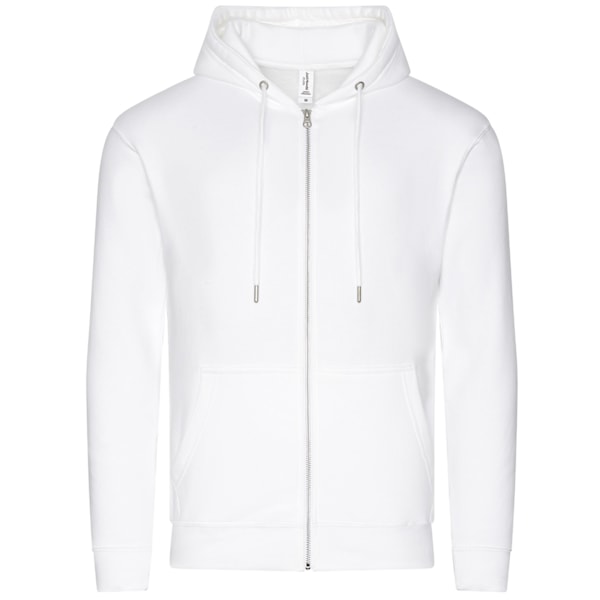 Awdis Unisex Vuxen Organisk Hoodie XL Arktisk Vit Arctic White XL