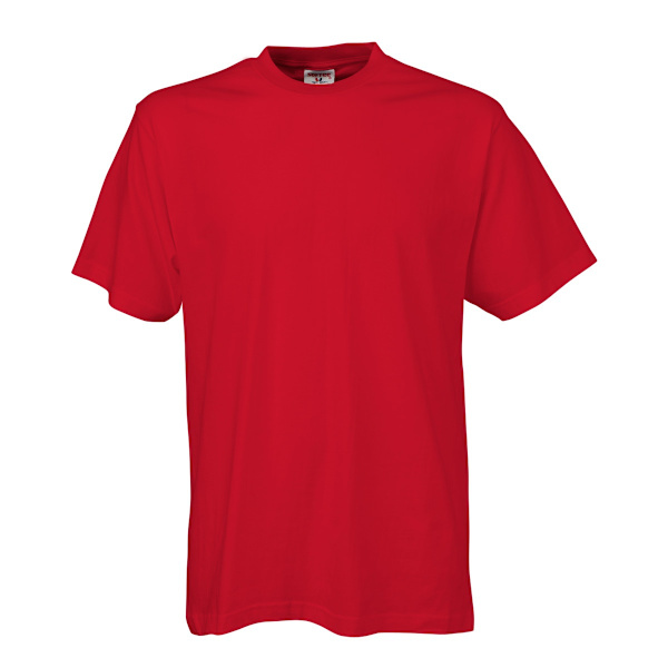 Tee Jays herr T-shirt med kort ärm 3XL röd Red 3XL
