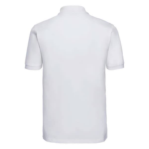 Russell Herr Classic Cotton Pique Poloshirt S Vit White S