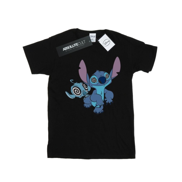 Disney Boys Lilo And Stitch Hypnotized T-Shirt 9-11 Years Black Black 9-11 Years