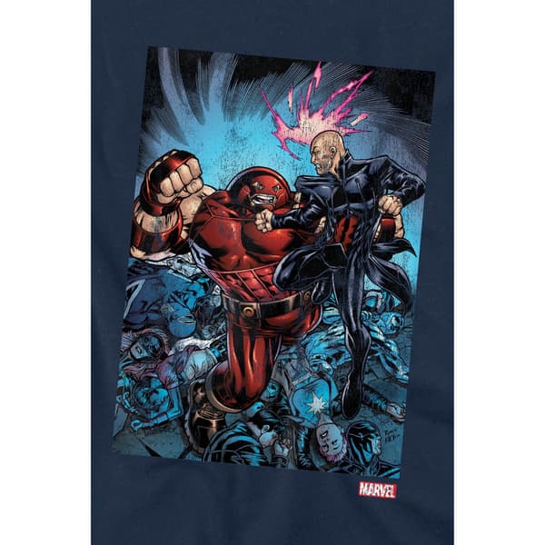 Marvel Barn/Barn X-Men Destroy Juggernaut T-Shirt 7-8 År Navy 7-8 Years