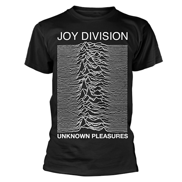 Joy Division Unisex Adult Unknown Pleasures T-Shirt L Svart Black L