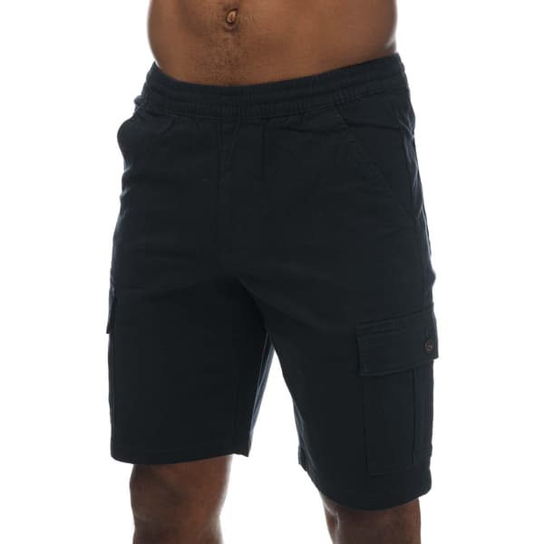 Farah Crane Cargo Shorts för män M Marinblå Navy M
