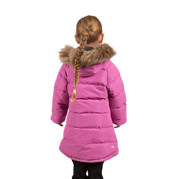 Trespass Flickor Unik Vadderad Jacka 5-6 År Djuprosa Deep Pink 5-6 Years