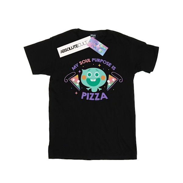 Disney Girls Soul 22 Soul Purpose Is Pizza Bomull T-shirt 12-13 Black 12-13 Years