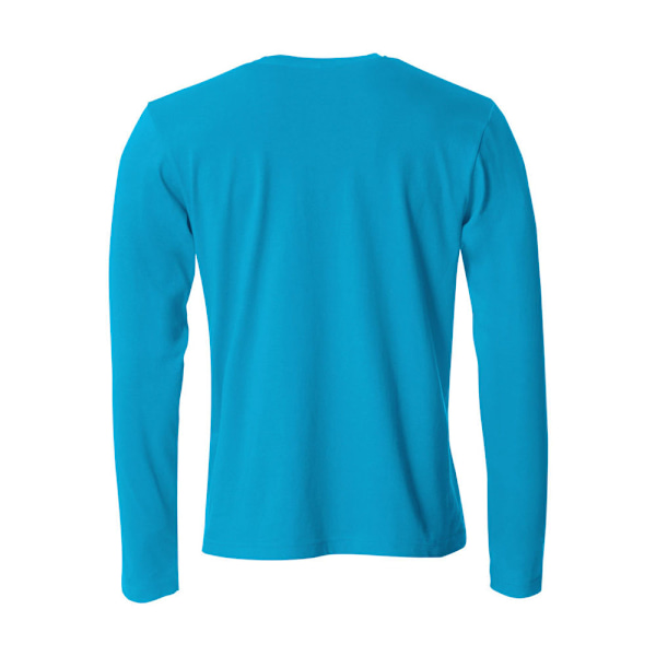 Clique Basic Långärmad T-shirt Herr XS Turkos Turquoise XS