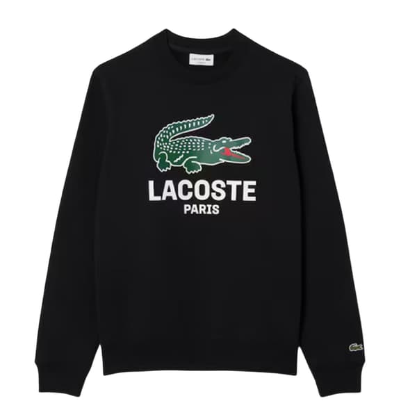 Lacoste Herr Bomullströja S Svart Black S