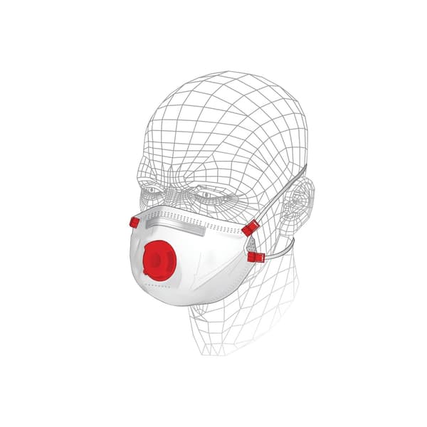 Vitrex Premium Ventilationsförsedd Multipurposandamningsmask P3 Enkel Multi C Multi Colour Single
