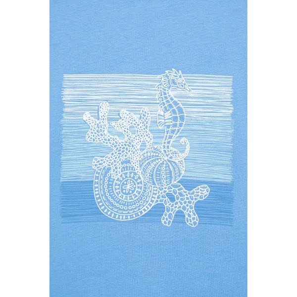 Mountain Warehouse Dam/Dam Seahorse T-shirt 16 UK Blå Blue 16 UK
