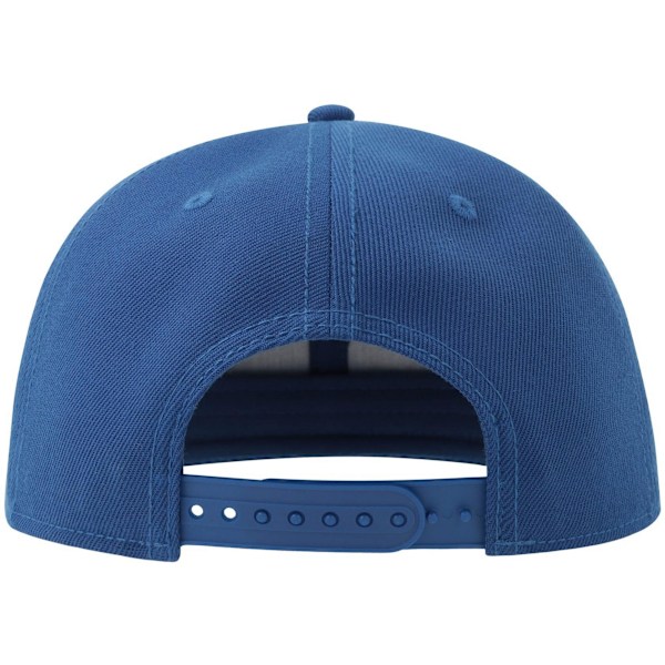 Atlantis Unisex Vuxen 6 Panel Hållbar Flat Peak Baseball Cap Royal Blue One Size