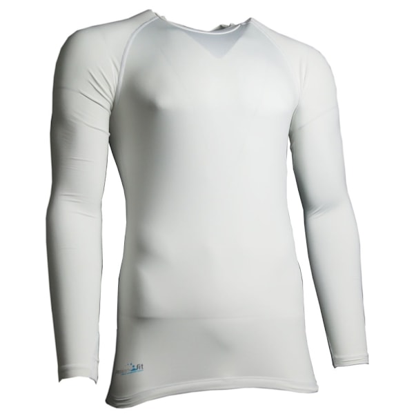 Precision Unisex Essential Baselayer Långärmad Sports White M