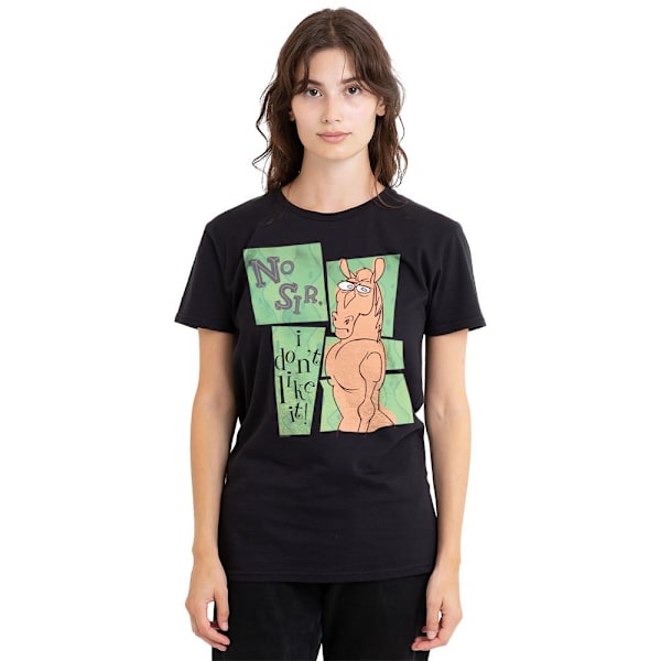 Ren & Stimpy Unisex Vuxen No Sir I Don´t Like It T-Shirt XXL Bl Black XXL