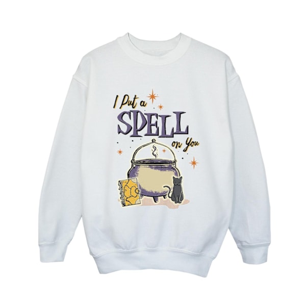 Disney Boys Hocus Pocus Spell On You Sweatshirt 5-6 år Vit White 5-6 Years