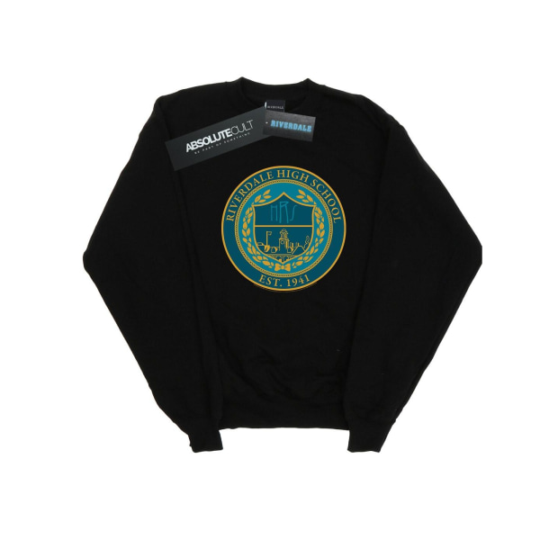 Riverdale Mens High School Crest Sweatshirt 5XL Svart Black 5XL
