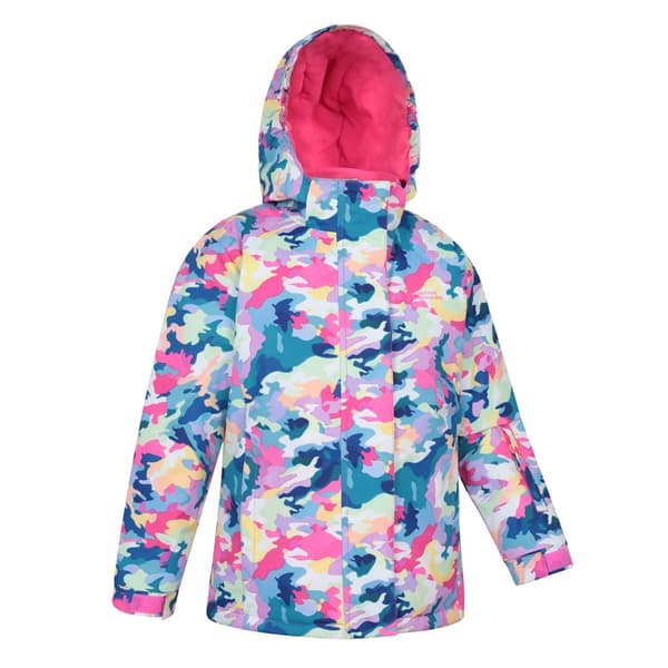 Mountain Warehouse Barn/Barn Snowdrop Akvarell Skidjacka Bright Pink 5-6 Years
