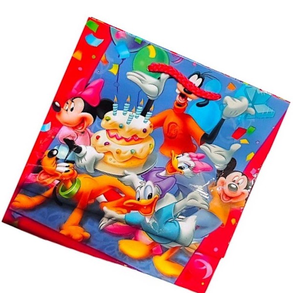 Mickey Mouse & Friends Grattis på födelsedagen Presentpåse One Size Multico Multicoloured One Size