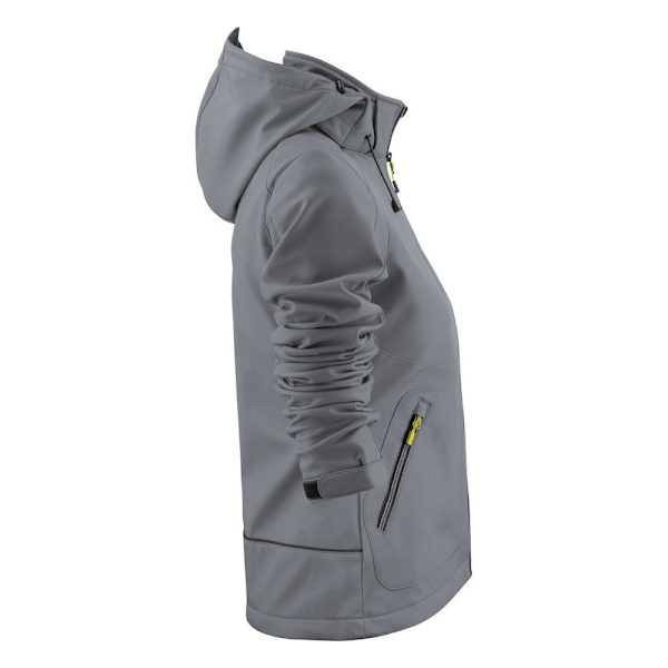 Printer Dam/Dam Karting Soft Shell Jacka M Stålgrå Steel Grey M