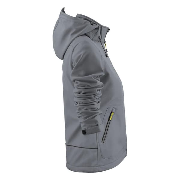 Printer Dam/Dam Karting Soft Shell Jacka XL Stålgrå Steel Grey XL