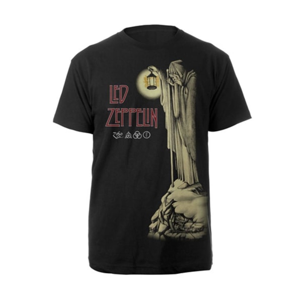 Led Zeppelin Unisex Vuxen Eremit T-Shirt XL Svart Black XL