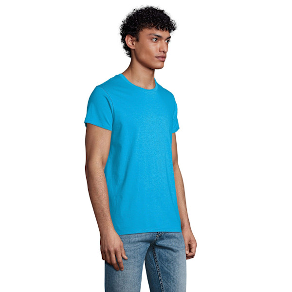 SOLS Crusader Organic T-Shirt XS Aqua Blue Aqua Blue XS