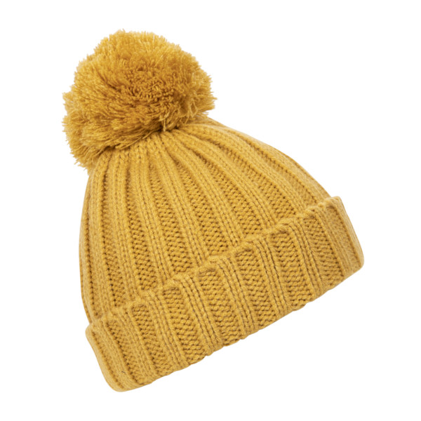 Trespass Barn/Barn Thorns Bobble Hat 5-7 År Honeybee Honeybee 5-7 Years