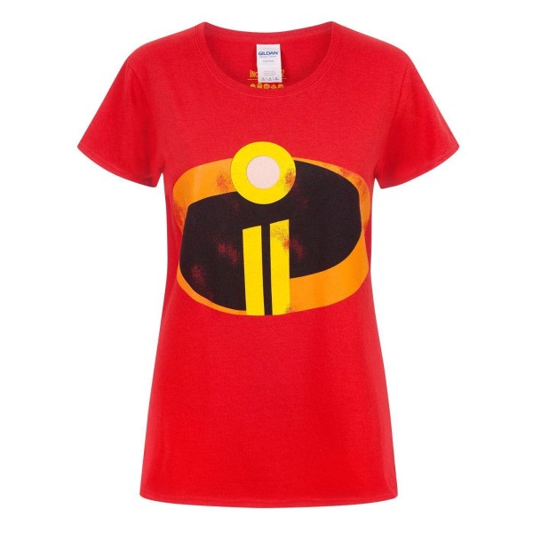 The Incredibles 2 Kvinnor/Dam T-shirt Liten Röd Red Small