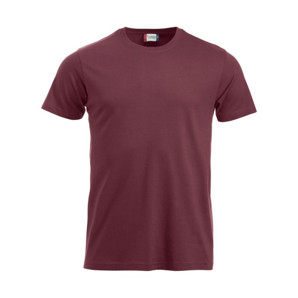 Clique Mens New Classic T-Shirt XL Burgundy Burgundy XL