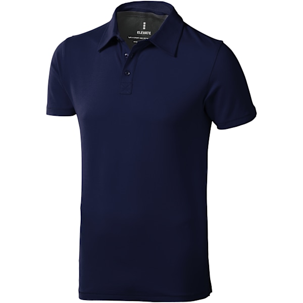 Elevate Mens Markham Kortärmad Polo XS Marinblå Navy XS