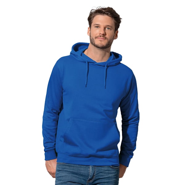 Stedman Mens Classic Hood S Bright Royal Bright Royal S