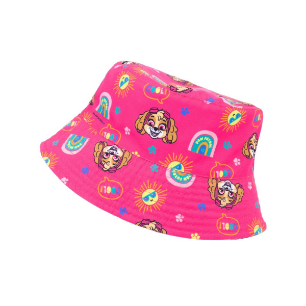 Paw Patrol Girls Vändbar Bucket Hat One Size Rosa/Lila Pink/Purple One Size