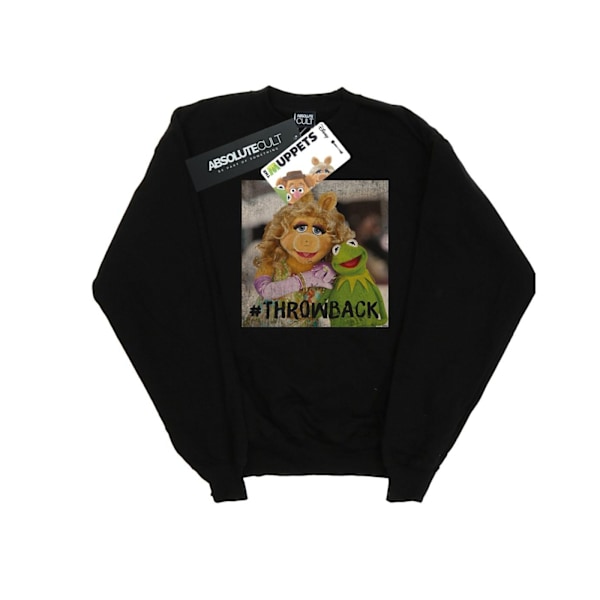 Disney The Muppets Throwback Foto Sweatshirt L Svart Black L