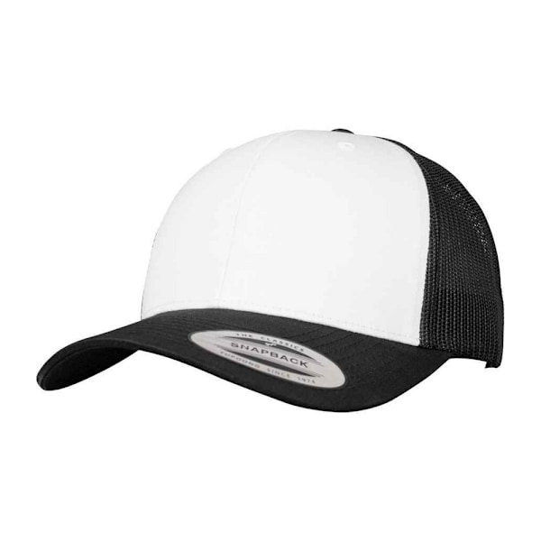 Flexfit Retro Trucker Cap One Size Svart/Vit Black/White One Size