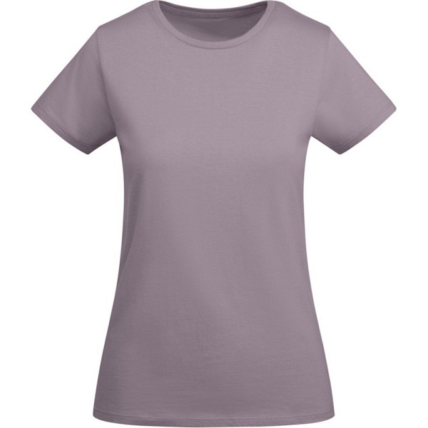 Roly Breda T-shirt med korta ärmar för dam, storlek M, lavendel Lavender M