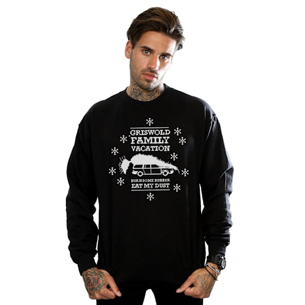 National Lampoon's Christmas Vacation Herr Eat My Dust Sweatshirt Black XL