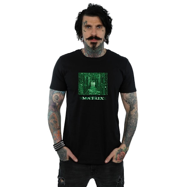 The Matrix Mens Digital Cube T-Shirt M Svart Black M