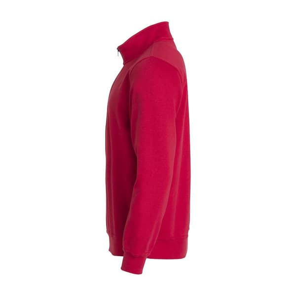 Clique Unisex Vuxen Basic Half Zip Sweatshirt 4XL Röd Red 4XL