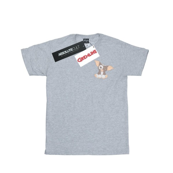 Gremlins Herr Gizmo Bröst T-shirt L Sports Grey Sports Grey L