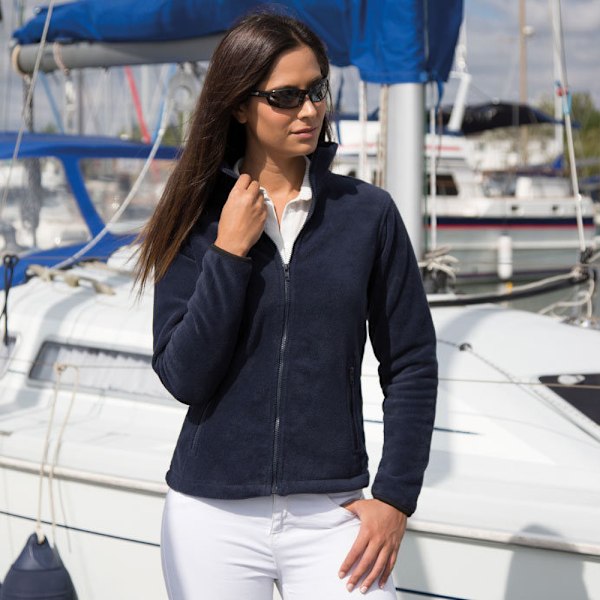 Result Dam/Kvinnor Core Fashion Fit Fleece Top M Marinblå Navy Blue M