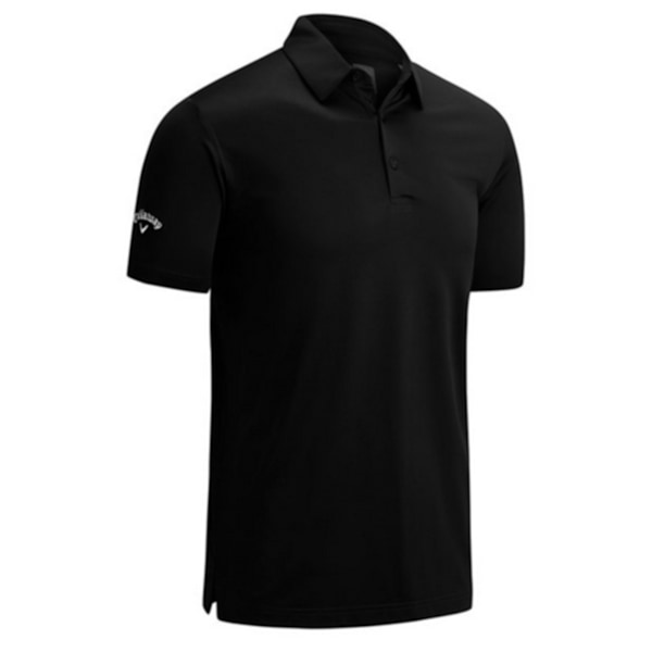 Callaway Swing Tech enfärgad pikétröja för män XS kaviar Caviar XS