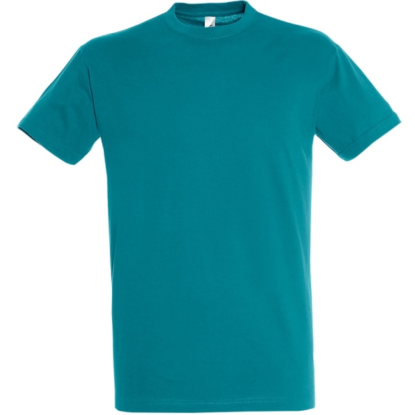 SOLS Regent kortärmad t-shirt för män L Duck Blue Duck Blue L