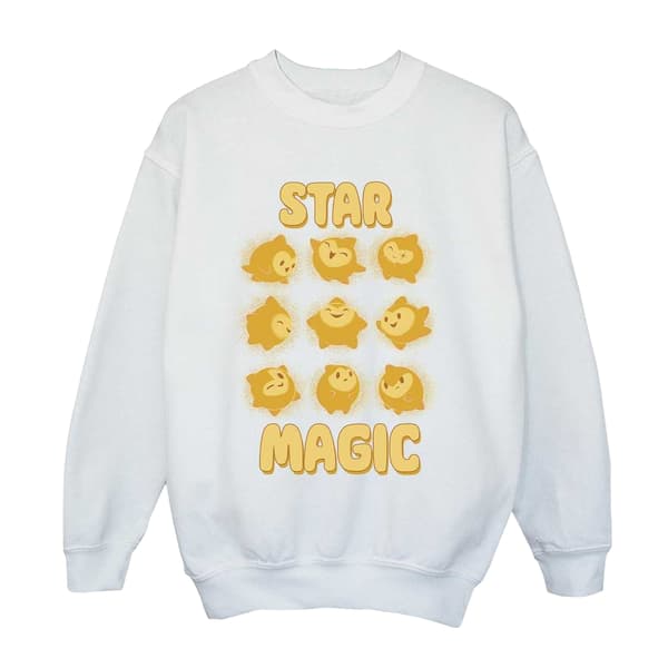 Wish Pojkar Star Magic Tile Tröja 3-4 År Vit White 3-4 Years