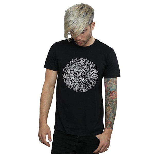 Star Wars Jul Dödsstjärnan T-shirt XXL Svart Black XXL