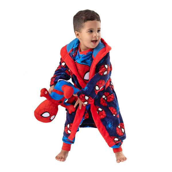 Spider-Man Pojkklänning 8-9 år Blå/Röd Blue/Red 8-9 Years