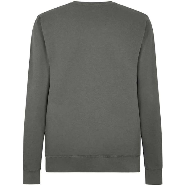 Kustom Kit Herr Piqué Regular Sweatshirt M Mörkgrå Dark Grey M