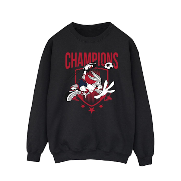 Looney Tunes Herr Bugs Bunny Champions Sweatshirt L Svart Black L