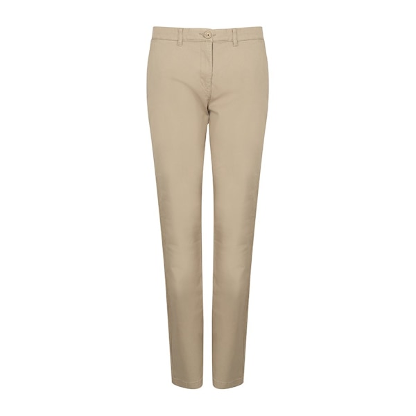 Henbury Dam/Dam Stretch Chinos 12 UK Stone Stone 12 UK